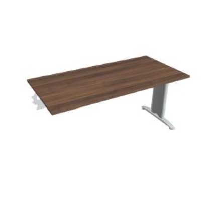 Rokovací stôl Flex, 160x75,5x80 cm, orech/kov