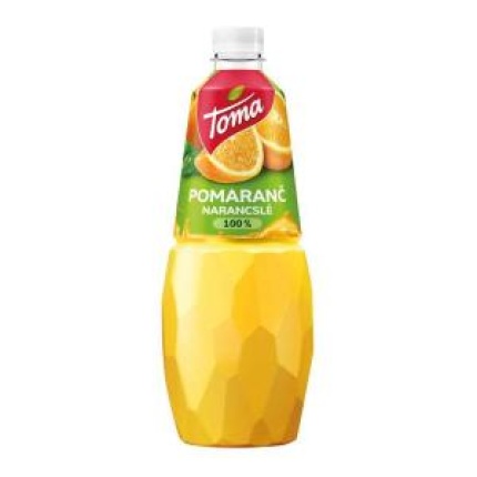 Džús Toma Pomaranč 100% 1ℓ PET