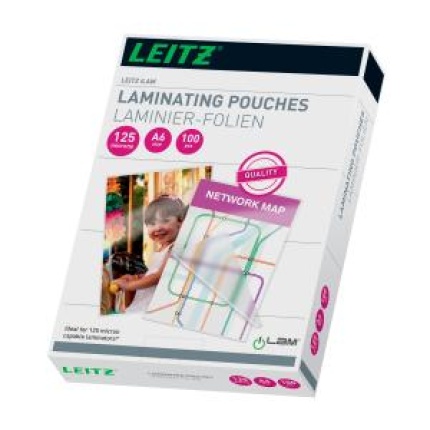 Laminovacie fólie Leitz iLAM A6, 125 mic, 100 ks