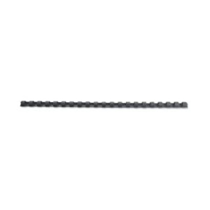 Plastové hrebene GBC 21R 12mm čierne