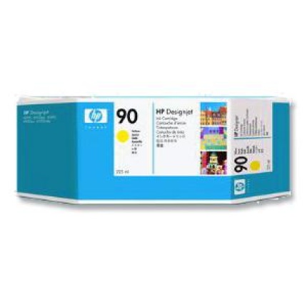Atramentová náplň HP C5065A HP 90 yellow (400 ml) pre DesignJet 4000/4500