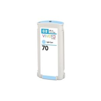Atramentová náplň HP C9390A HP 70 light cyan (130 ml) pre Designjet Z2100/Z3100/Z3200