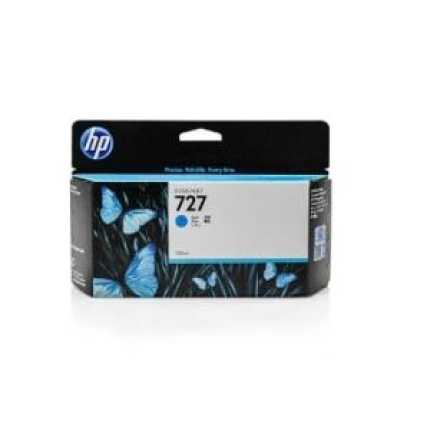 Atramentová náplň HP B3P19A HP 727 cyan (130 ml) pre DesignJet T920/ T1500/ T2500