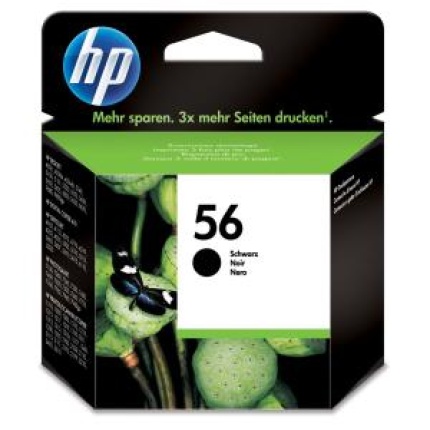 Atramentová náplň HP C6656AE HP 56 black (520 str.) pre Deskjet 5550/5551/5552