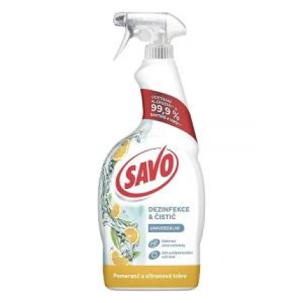 Savo sprej bez chlóru viacúčelový s rozprašovačom 700 ml pomaranč
