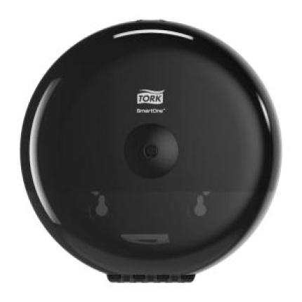 Mini zásobník na toaletný papier Tork SmartOne, čierny T9