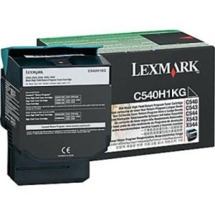 Toner Lexmark C540H1KG black (2.500 str.) pre C540/C543/C544/X543/X544