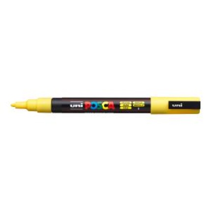 Popisovač uni POSCA PC-3M žltý