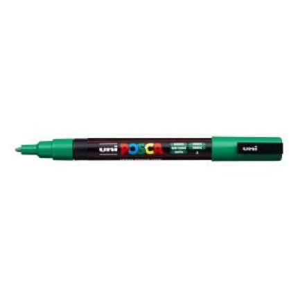 Popisovač uni POSCA PC-3M zelený