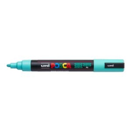 Popisovač uni POSCA PC-5M aqua zelený