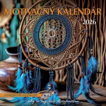 Nástenný kalendár 30 x 30 cm Motivačný 2026