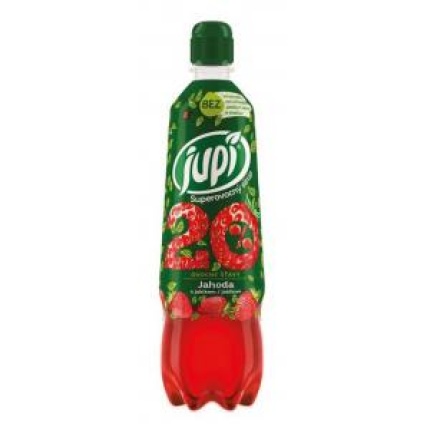 Sirup Jupí Superovocný hustý Jahoda 0,7l