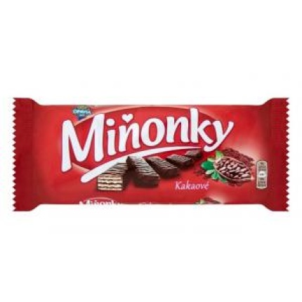 Oplátky Miňonky kakaové OPAVIA 50g