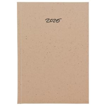 Diár EKO kakao týždenný A5 14,8 x 21 cm 2026