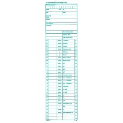 Biochemické vyšetrenie krvi 100 listov